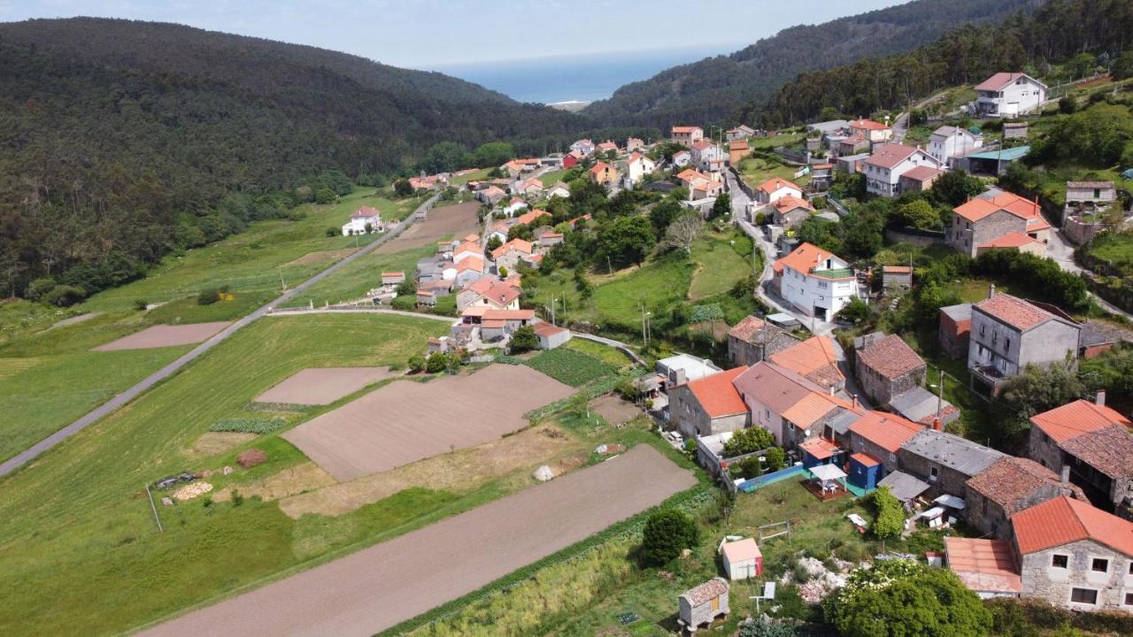 Casa Do Cucharro En Playa De Soesto, Laxe Villa Екстериор снимка